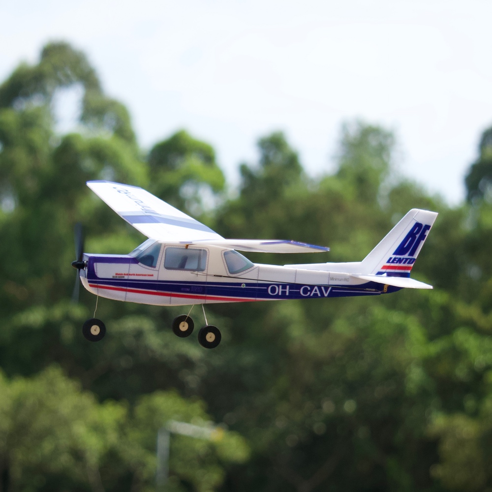 Kids Outdoor Kit - MinimumRC Plane Kit Blue Cessna152 360mm