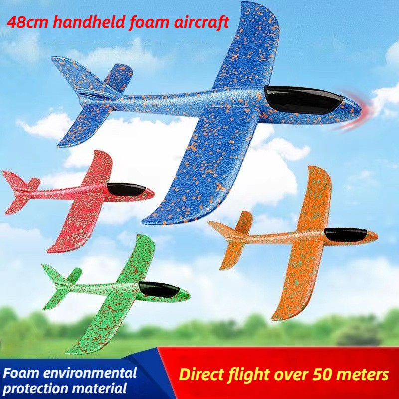 Play Kids Outdoor - 48cm Large Foam Airplane Children's Hand