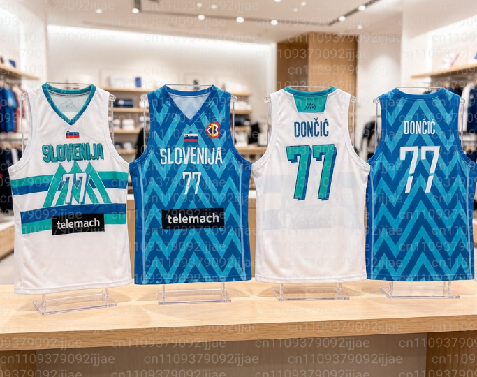 Kids Outdoor Basketball - Basketball Jerseys Slovenia Jersey Sewing Outdoor