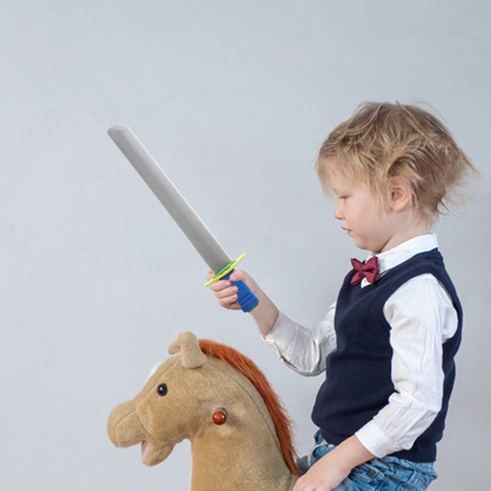 Kids Outdoor Fence - Foam Sword for Kids Safe Rounded