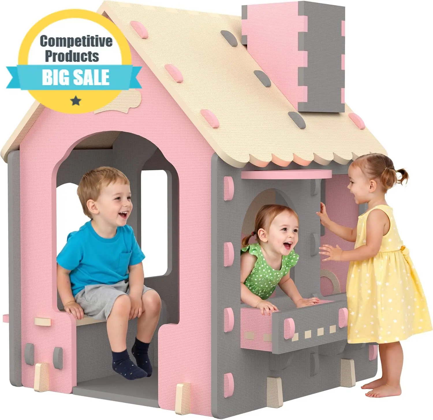 Kids Outdoor House With Kitchen - Fast Delivery & Hot SellingKids Playhouse