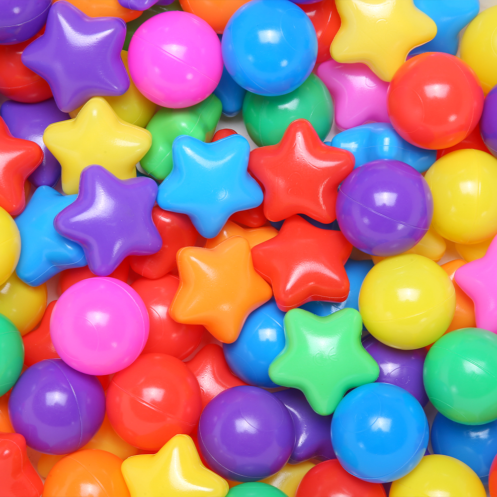Kids Outdoor Fence - Crush Proof Ball Pit Ball Pack