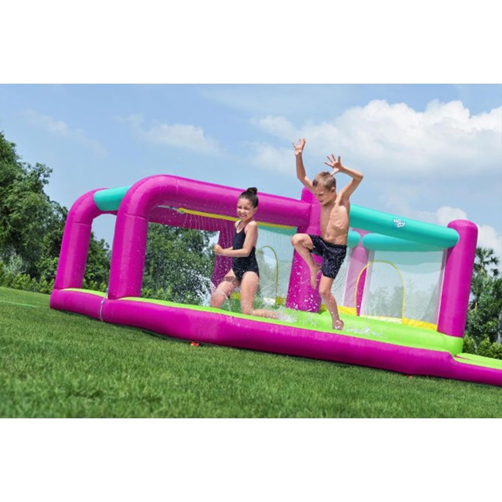 Bouncin' Bay Kids Iatable Mega - Play Kids Outdoor ulasan dan harga