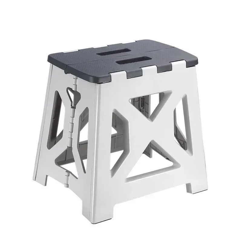 Portable Plastic Folding Stool - Kids Outdoor Chair Plastic ulasan dan harga
