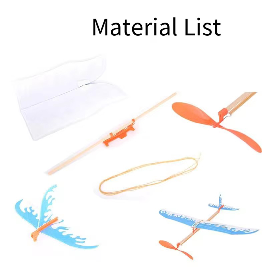 DIY Rubber Band Airplanes Powe - Play Kids Outdoor ulasan dan harga