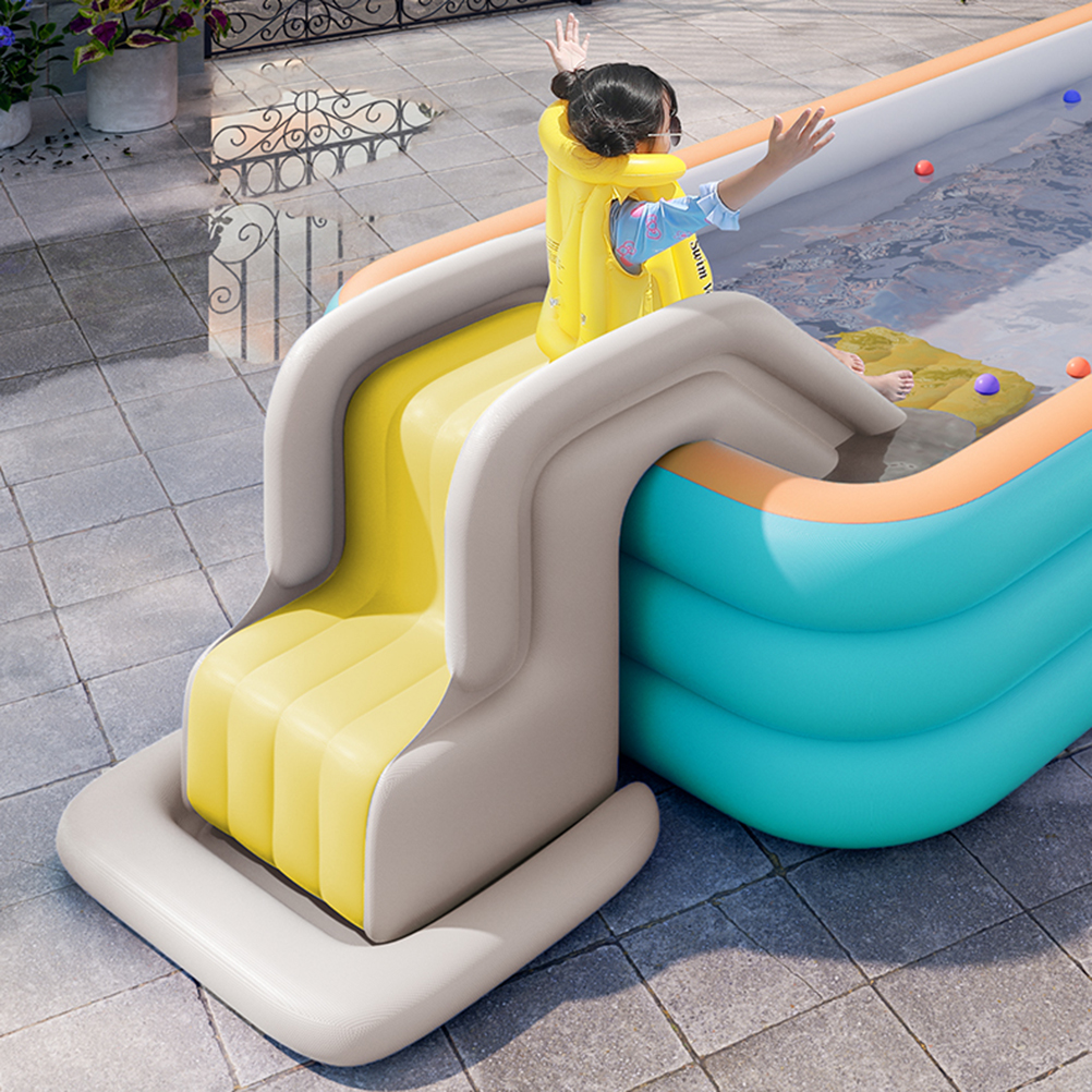 Inflatable Water Slide Compact - Kids Outdoor Climbing ulasan dan harga