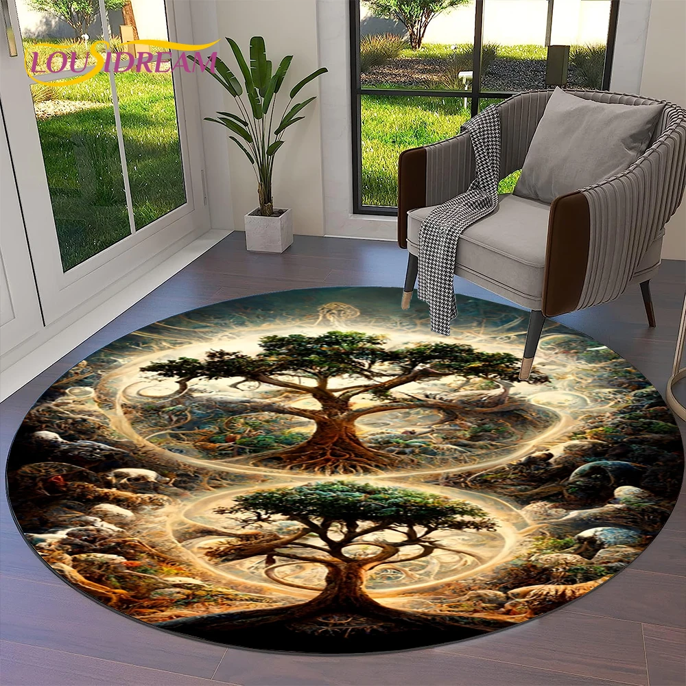 Tree of Life Viking Yggdrasil  - Kids Outdoor Mat Waterproof ulasan dan harga