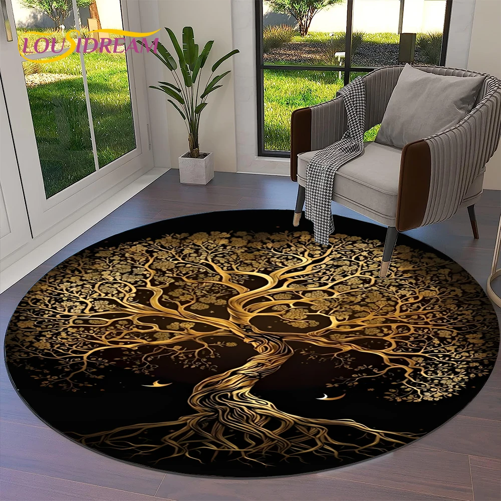 Tree of Life Viking Yggdrasil  - Kids Outdoor Mat Waterproof ulasan dan harga