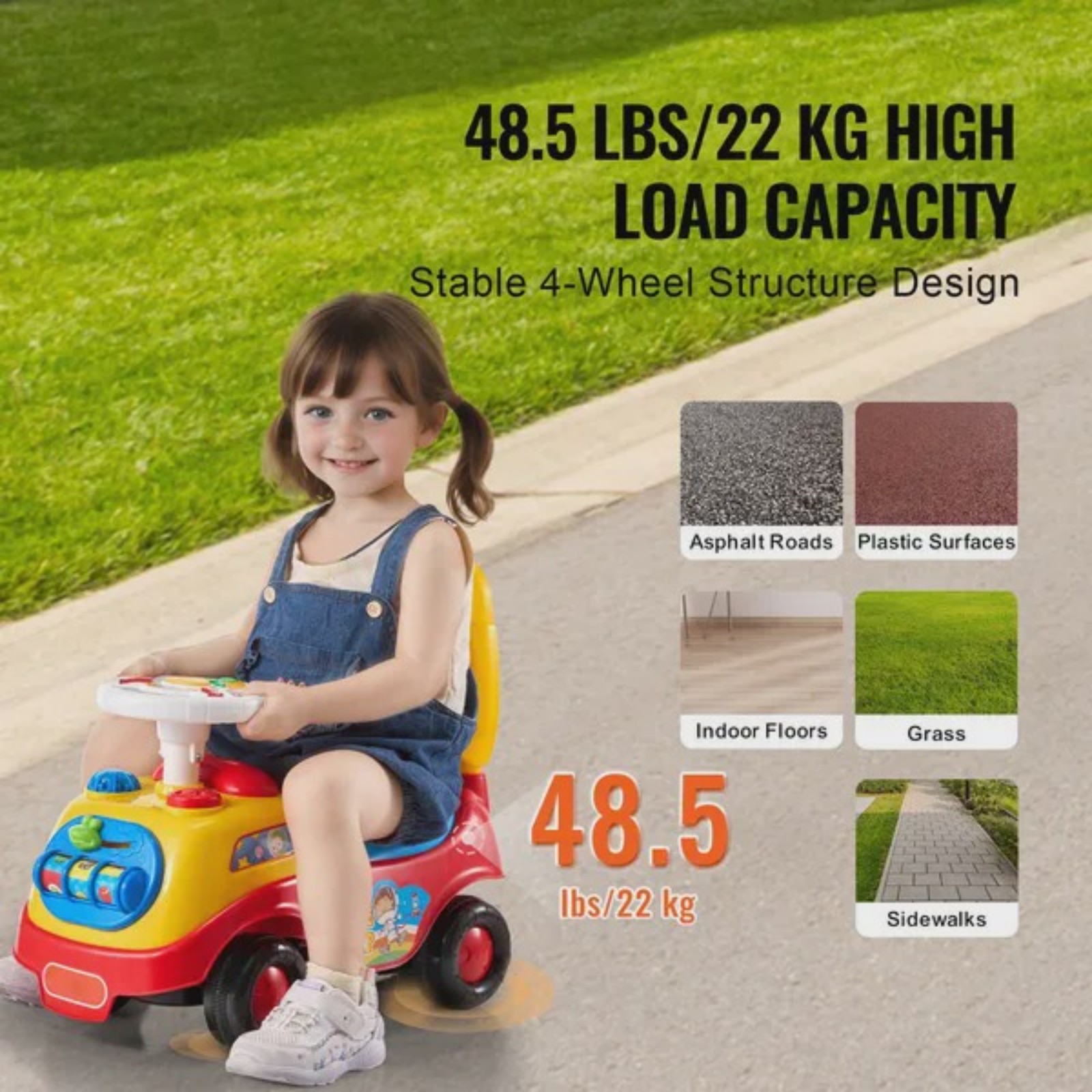 Ride On Push Car for Toddlers, - Ride On Toy Car ulasan dan harga