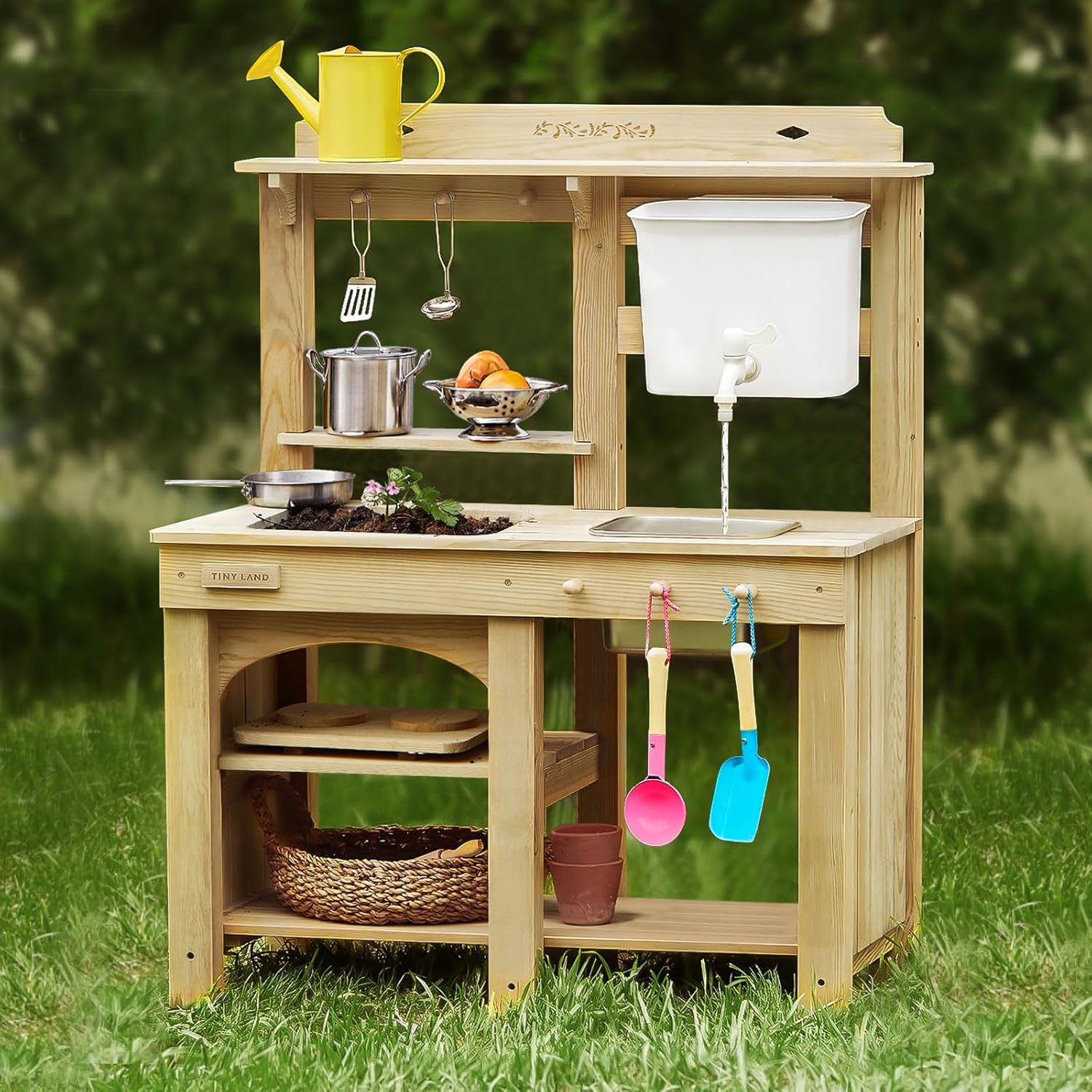 Outdoor Mud Kitchen for Kids,  - Kids Outdoor House With Kitchen ulasan dan harga