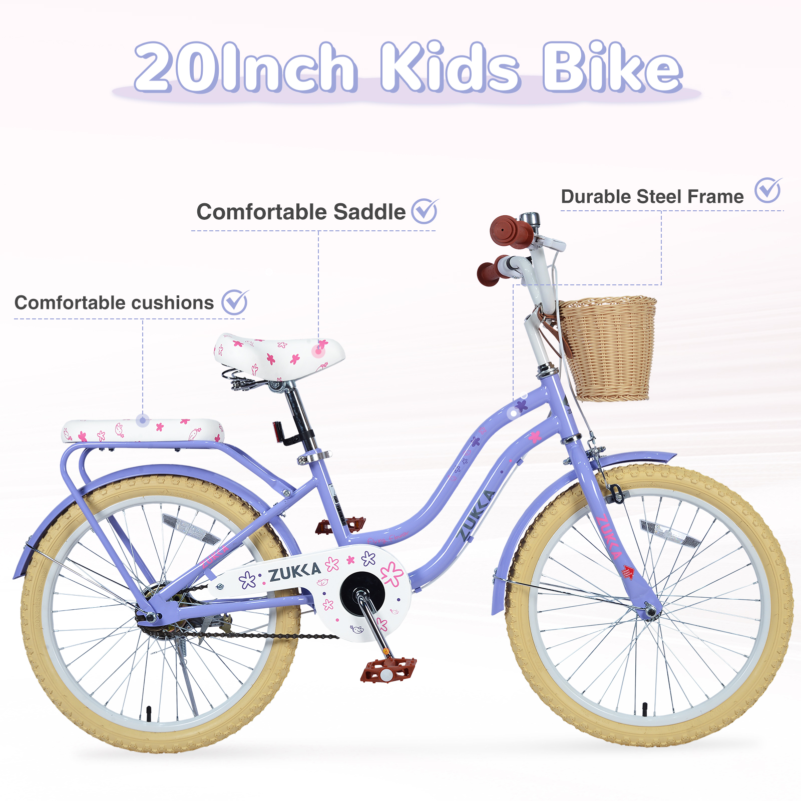 Kids Bike with Training Wheels - Kids Outdoor Ride On ulasan dan harga