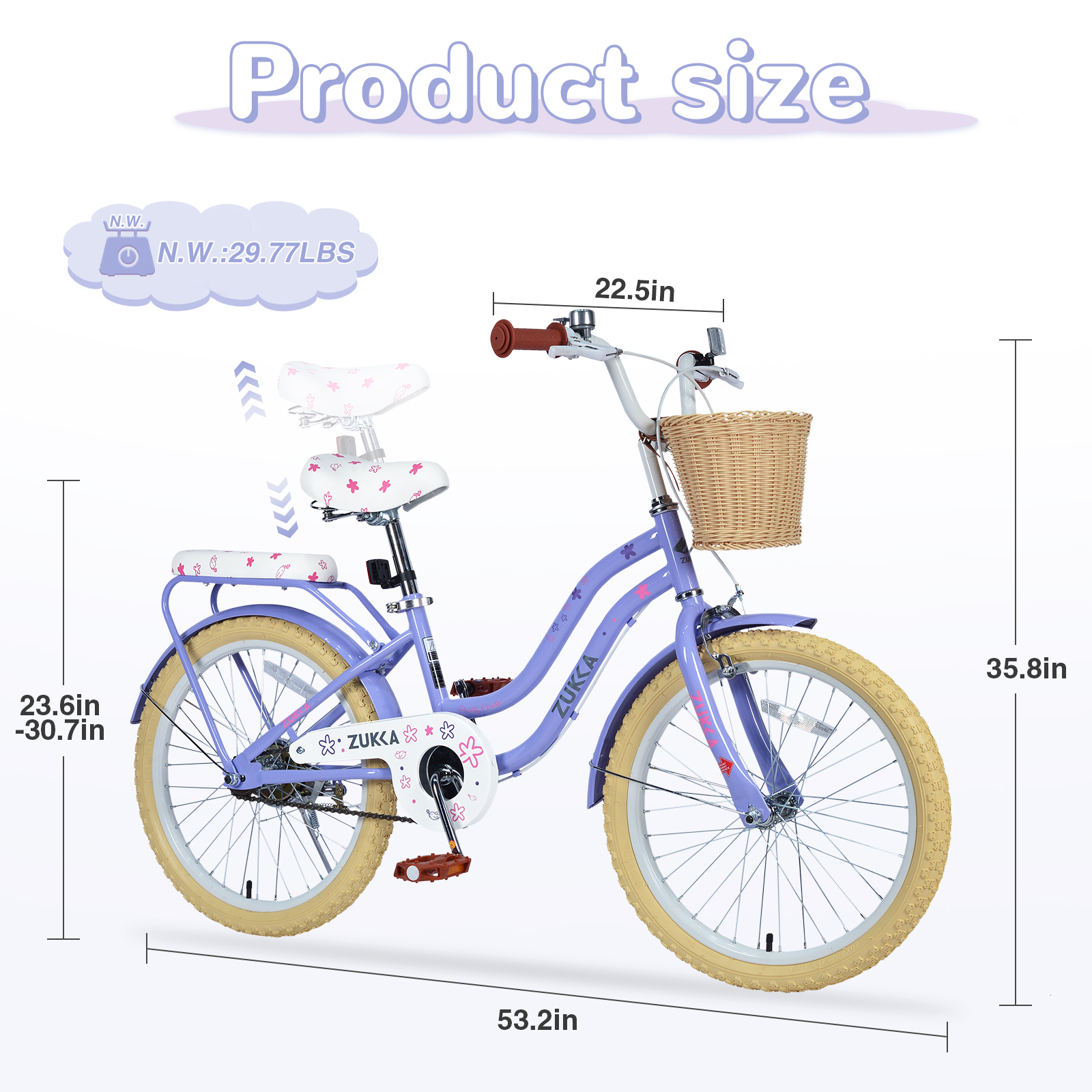Kids Bike with Training Wheels - Kids Outdoor Ride On ulasan dan harga