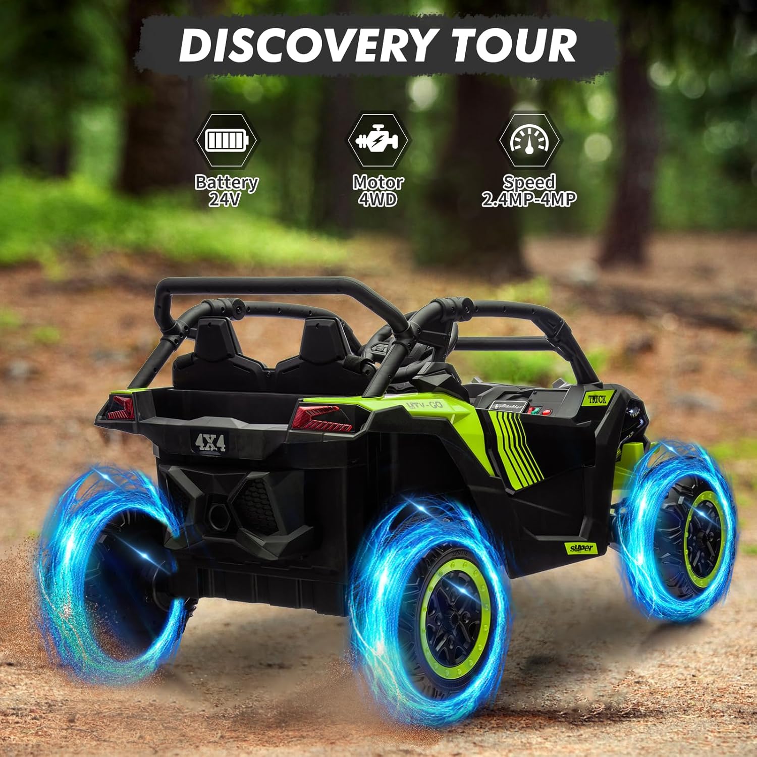 24V 2-Seater Ride-on UTV Kids  - Ride On Toy Car ulasan dan harga