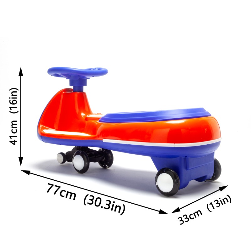 Children's Swing Car with Stee - Ride On Toy Car ulasan dan harga