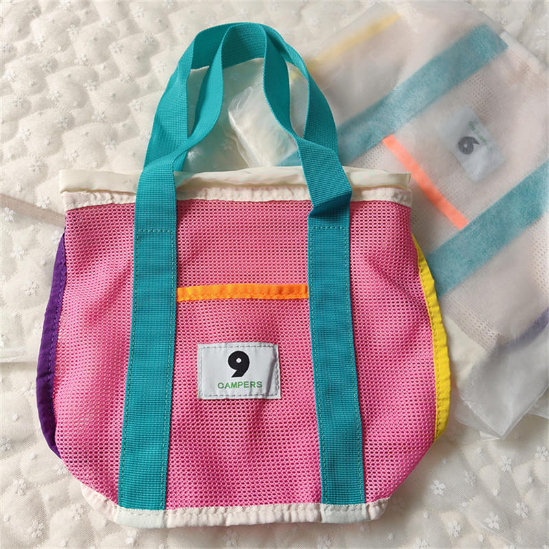 Outdoor Beach Mesh Bag Sand Aw - Kids Outdoor Backpack ulasan dan harga