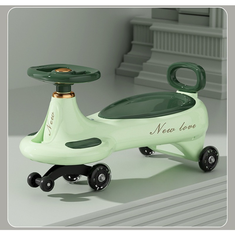 Anti-Tipping Kids Twist Car w/ - Ride On Toy Car ulasan dan harga