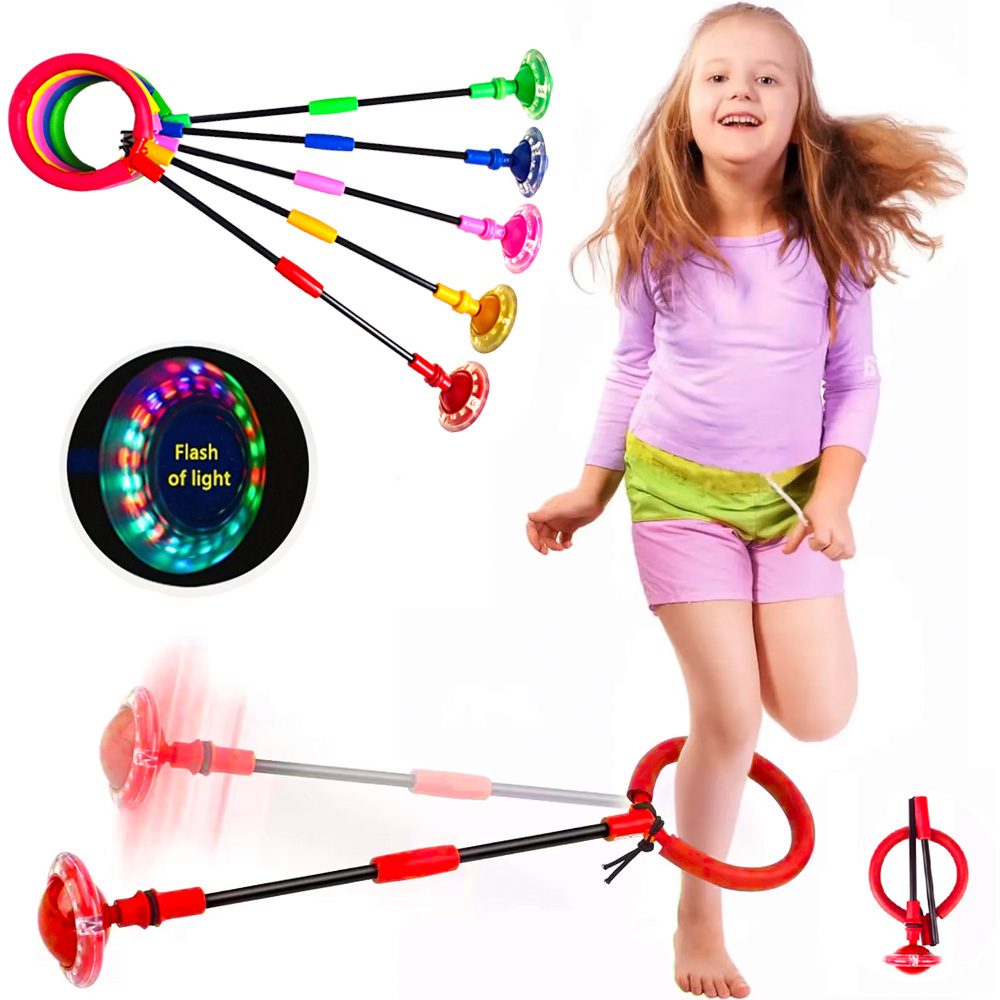Flash Jumping Rope Ball Kids O - Kids Outdoor Activity Toys ulasan dan harga