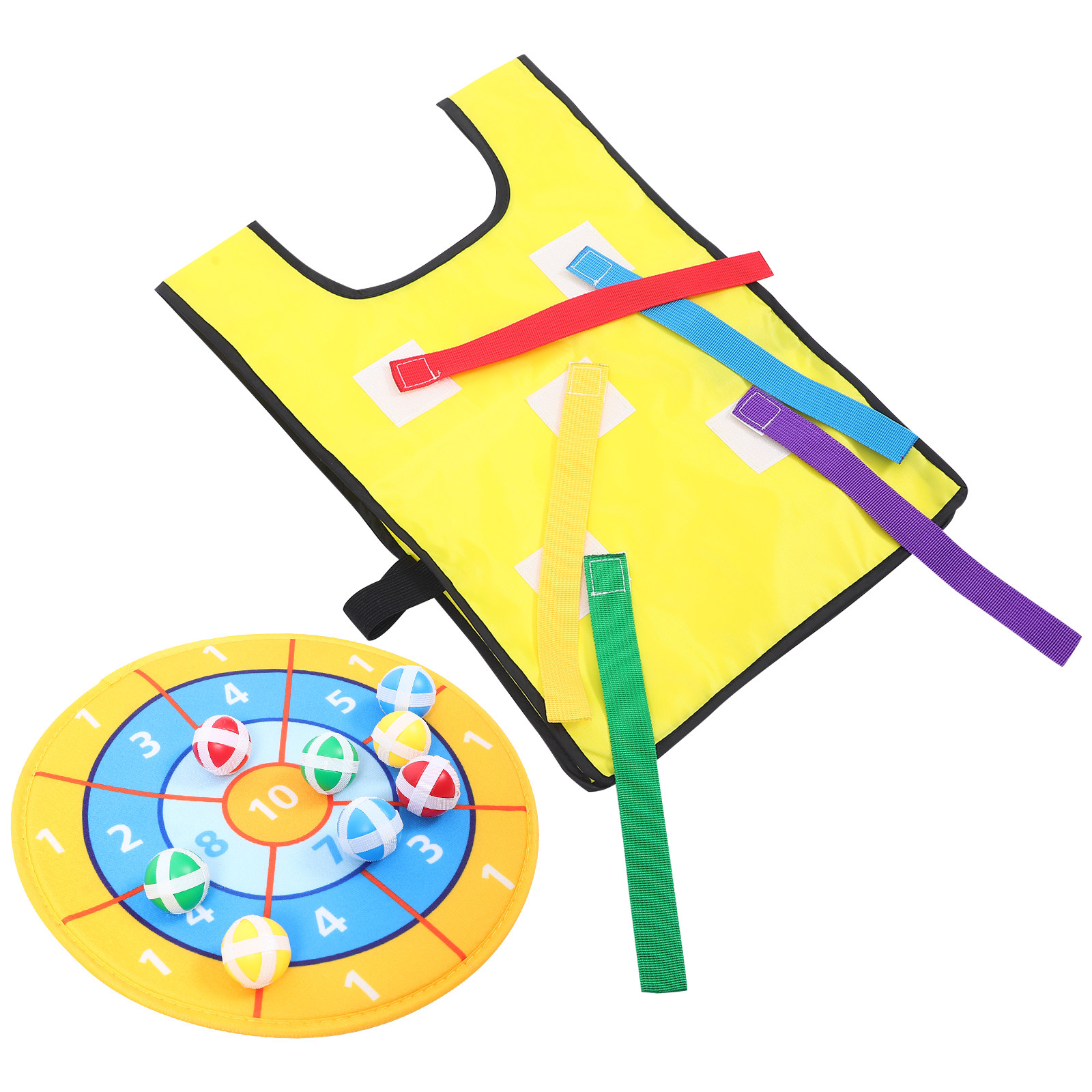 1Set Sticky Ball Vest Kit Soft - Kids Outdoor Kit ulasan dan harga