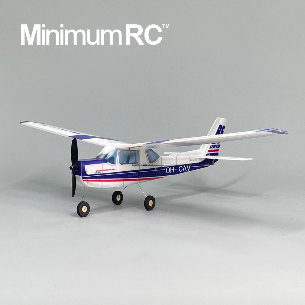 MinimumRC Plane Kit Blue Cessn - Kids Outdoor Kit ulasan dan harga