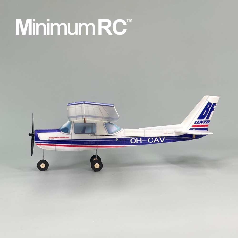 MinimumRC Plane Kit Blue Cessn - Kids Outdoor Kit ulasan dan harga