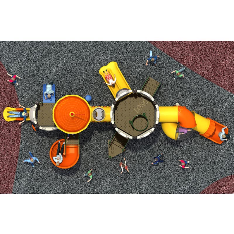 Castle Style Kids Slide for Ou - Kids Outdoor Garden ulasan dan harga