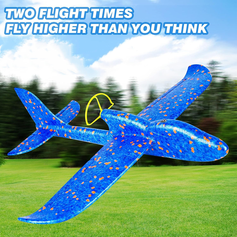 Electric Foam Plane Glider Han - Play Kids Outdoor ulasan dan harga