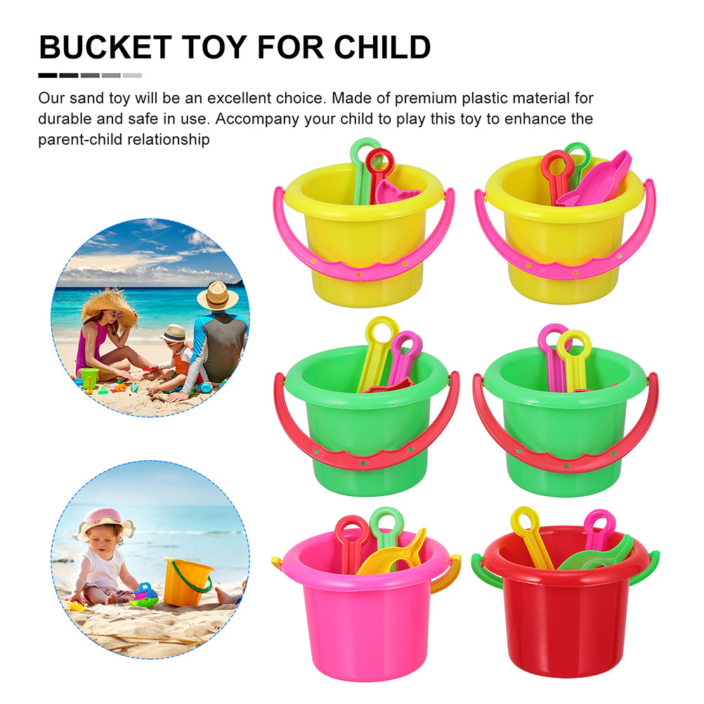 8 Sets Kids Sand Bucket Beach  - Kids Outdoor Activity Toys ulasan dan harga