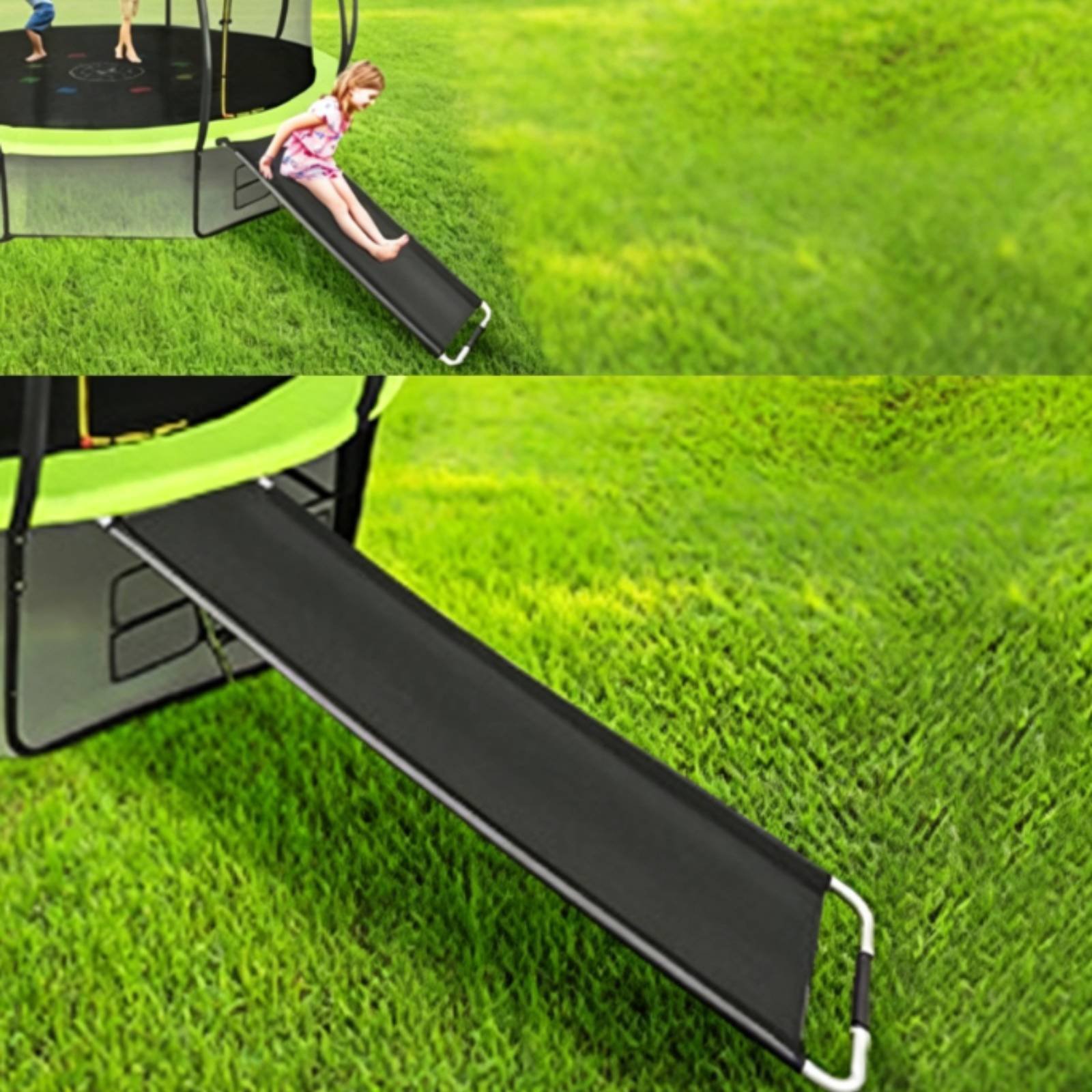 Kids Trampoline with Slide Ind - Kids Outdoor Climbing ulasan dan harga