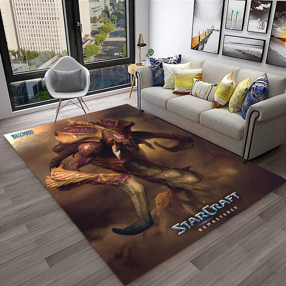 3D Retro Game StarCraft Gamer  - Kids Outdoor Mat Waterproof ulasan dan harga