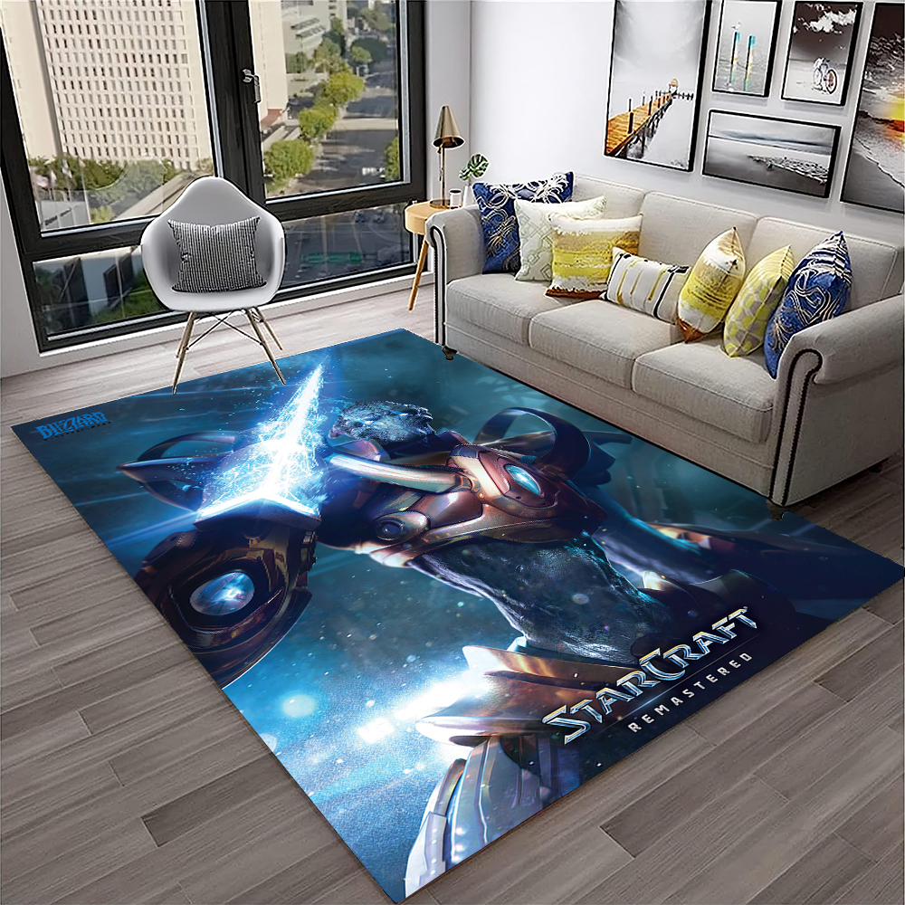 3D Retro Game StarCraft Gamer  - Kids Outdoor Mat Waterproof ulasan dan harga