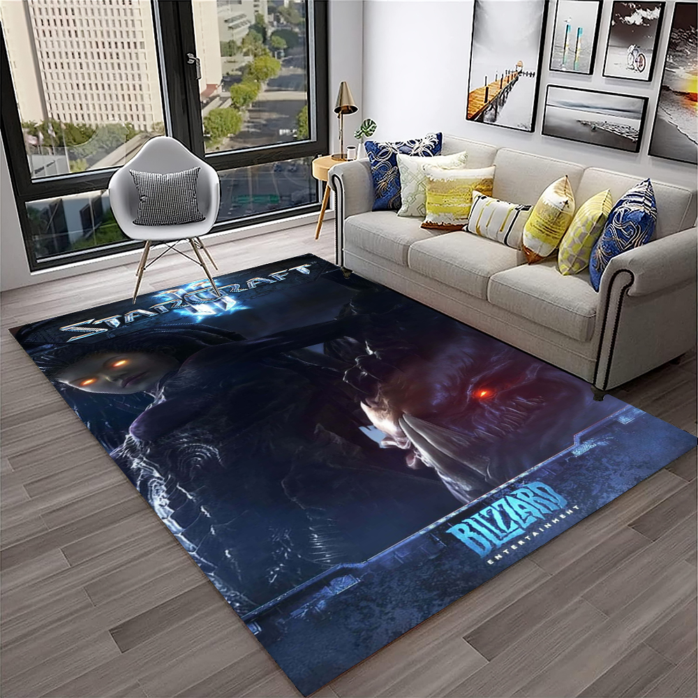 3D Retro Game StarCraft Gamer  - Kids Outdoor Mat Waterproof ulasan dan harga