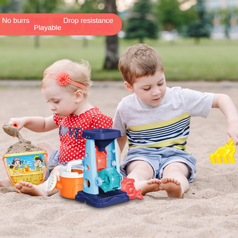 Beach Sand Play Tool Set Sand  - Kids Outdoor Activity Toys ulasan dan harga