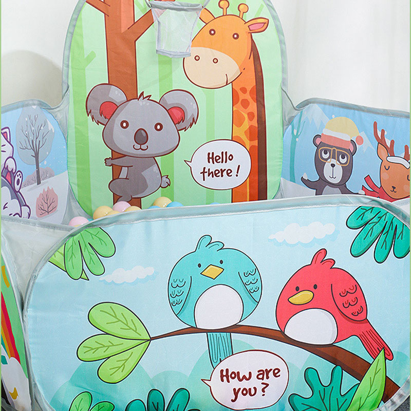Cartoon Animals Portable Folda - Kids Outdoor Fence ulasan dan harga