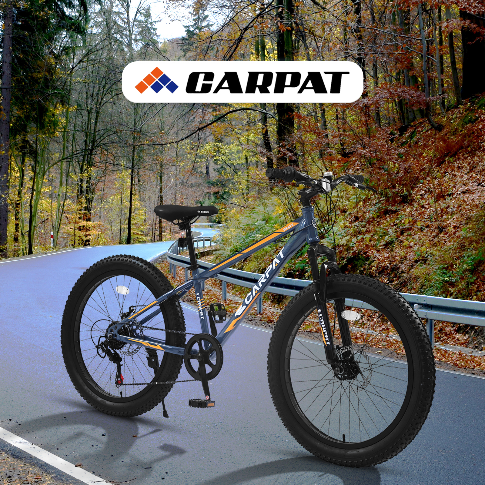 Kids Bike with 7 Speed Mountai - Kids Outdoor Ride On ulasan dan harga