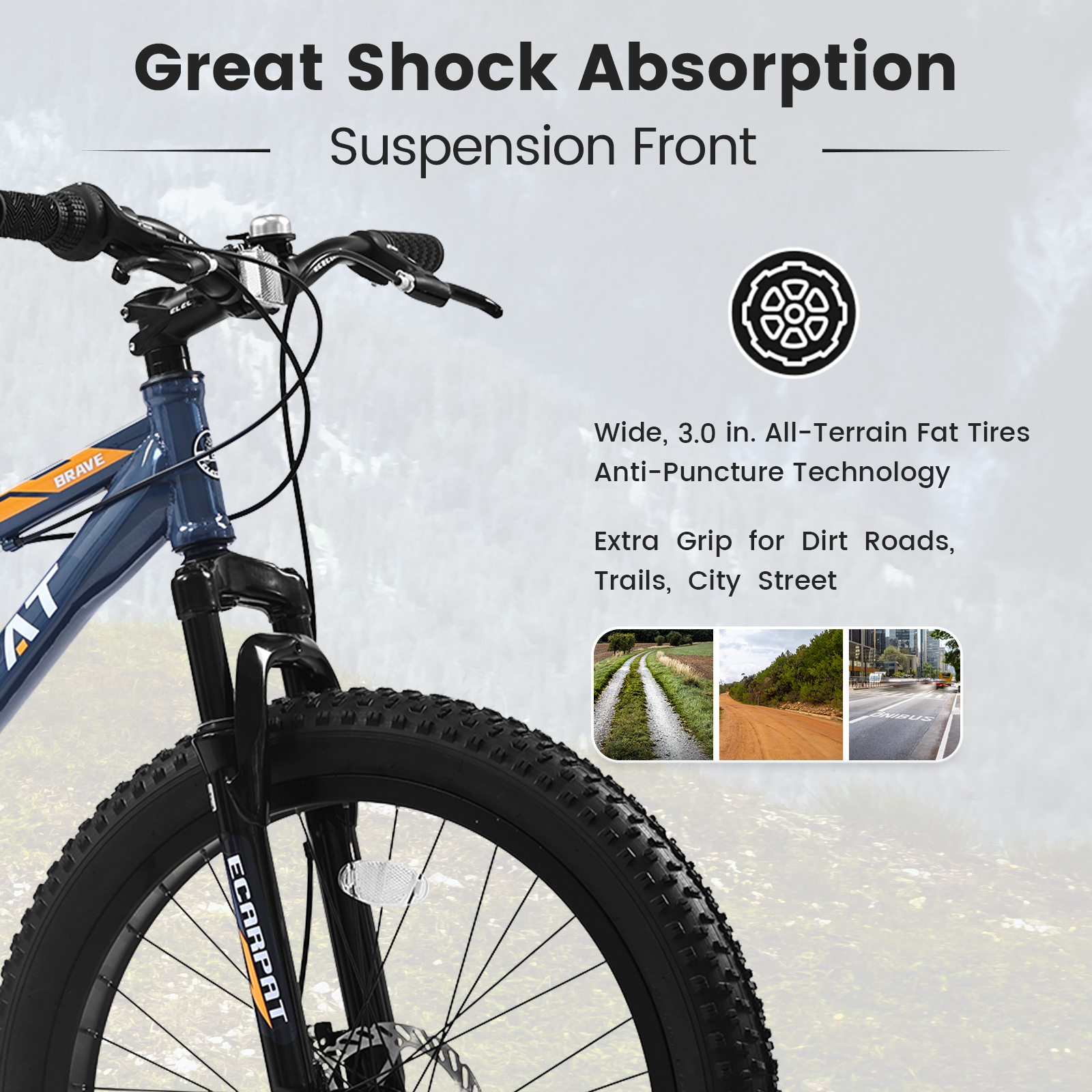 Kids Bike with 7 Speed Mountai - Kids Outdoor Ride On ulasan dan harga