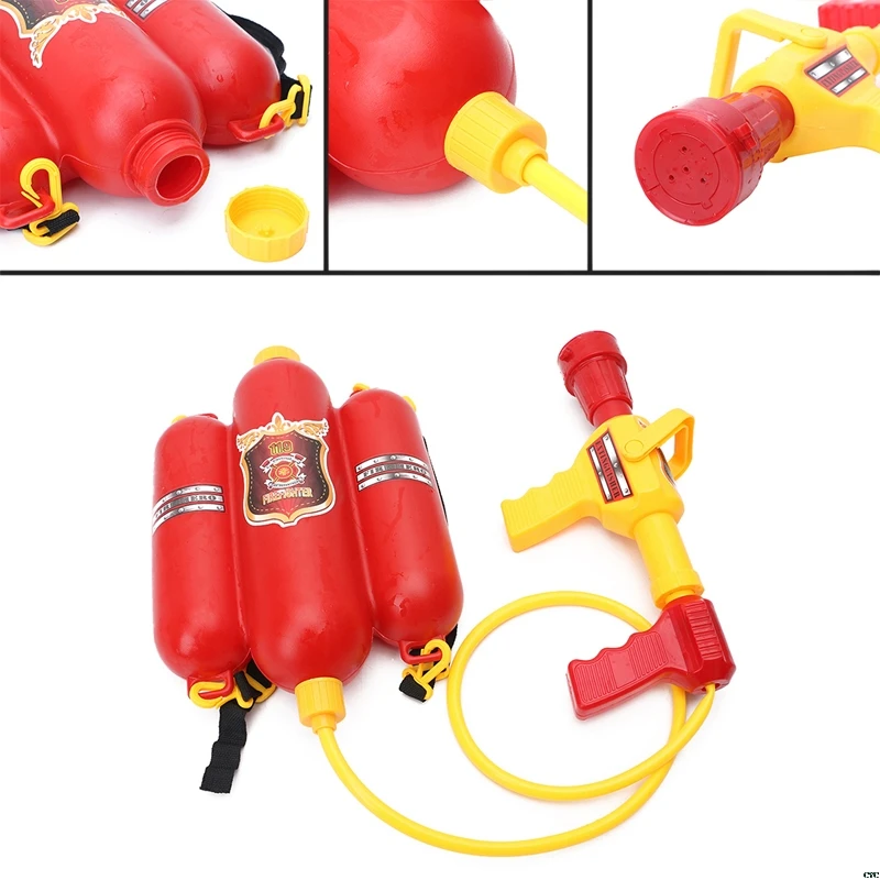 Large Capacity Water Gun Firem - Kids Outdoor Backpack ulasan dan harga