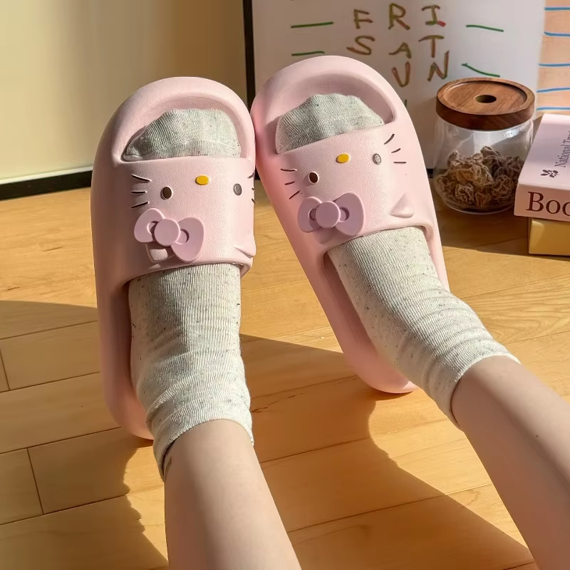 Women Hello Kitty Bow Slide Sa - Kids Outdoor Climbing ulasan dan harga