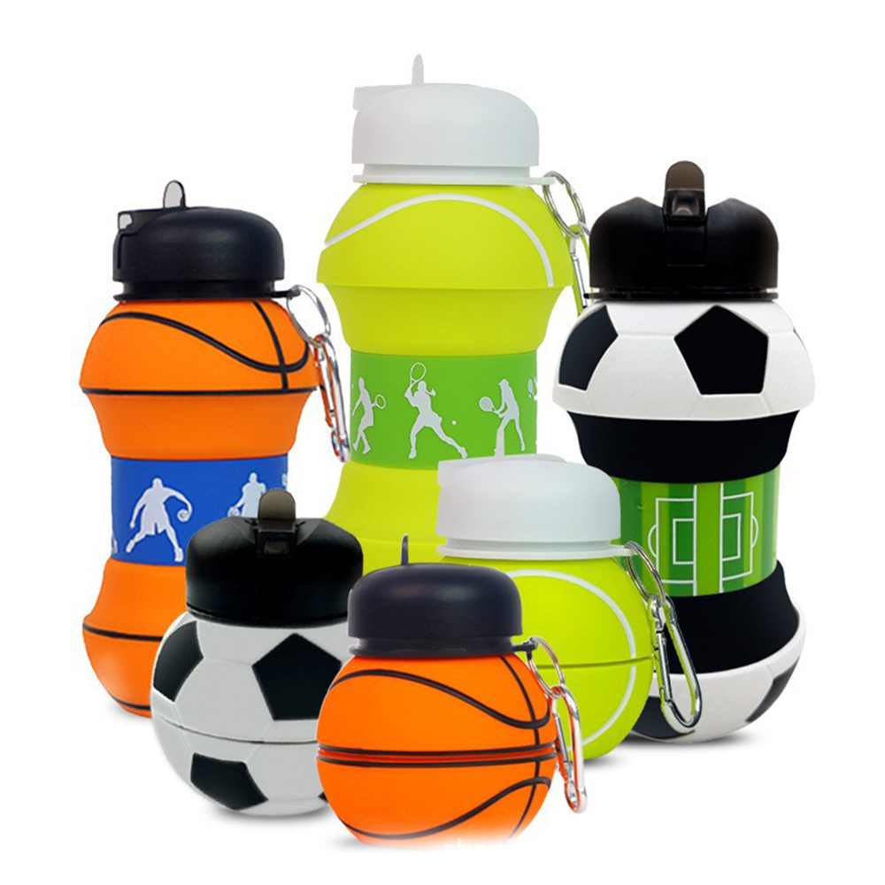 Fold Water Bottle Cups Mug Out - Kids Outdoor Basketball ulasan dan harga