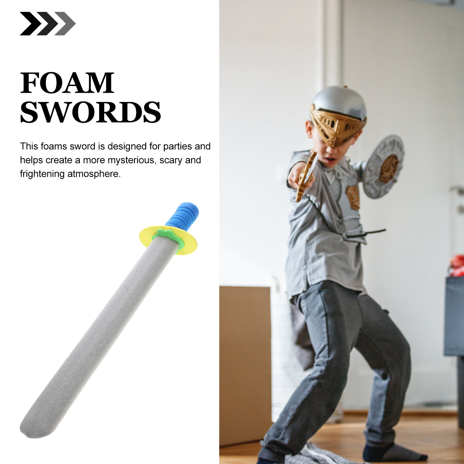Foam Sword for Kids Safe Round - Kids Outdoor Fence ulasan dan harga