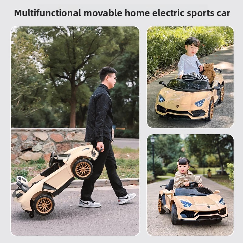 New Four-Wheel Kids Electric C - Ride On Toy Car ulasan dan harga