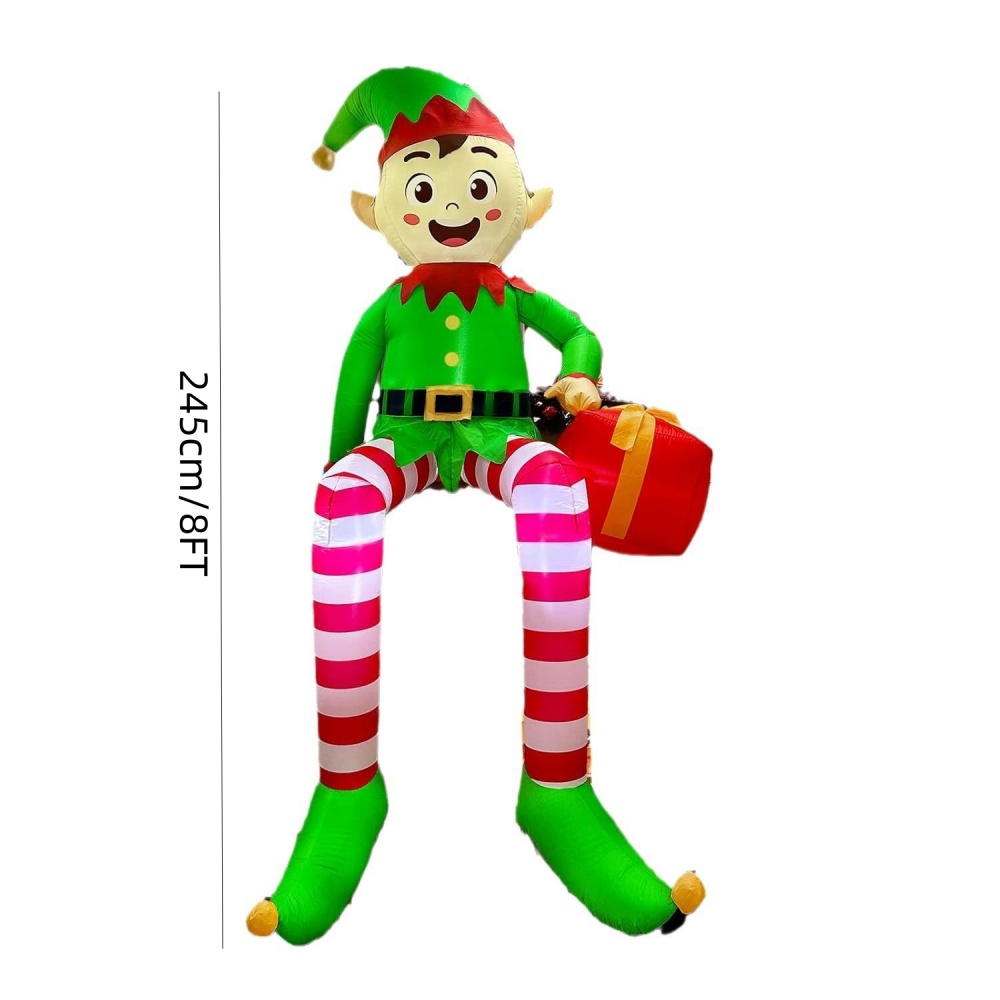 8FT Christmas Inflatables Sitt - Kids Outdoor Kit ulasan dan harga