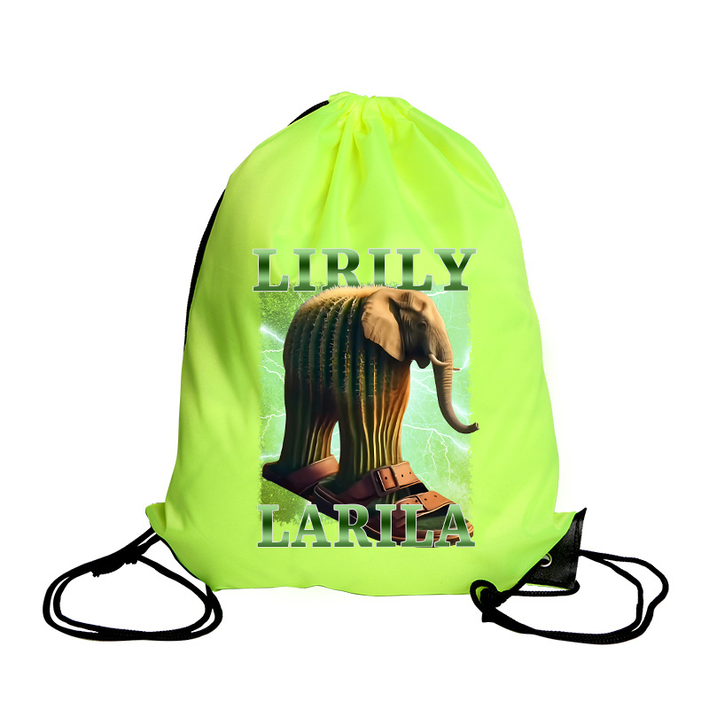Tralalero Tralala Drawstring B - Kids Outdoor Backpack ulasan dan harga
