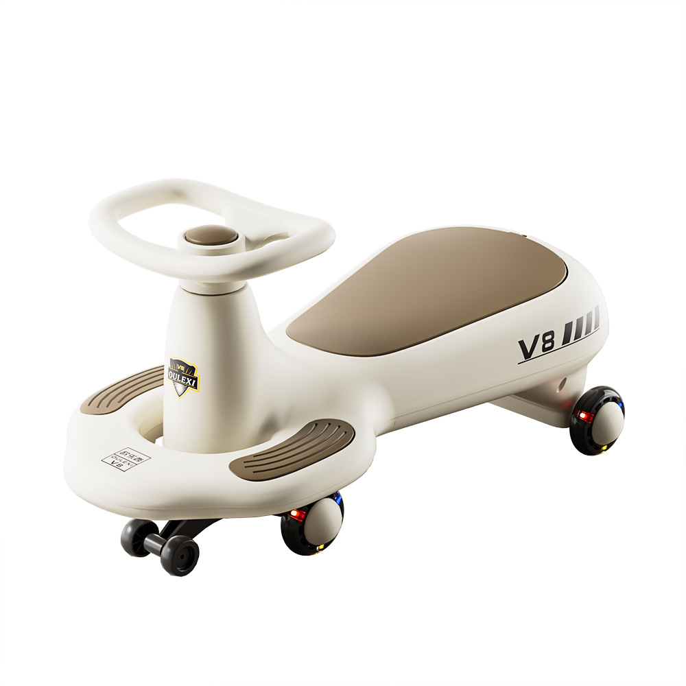 OULEXI V8 Kids Swing Car 1-6 Y - Ride On Toy Car ulasan dan harga