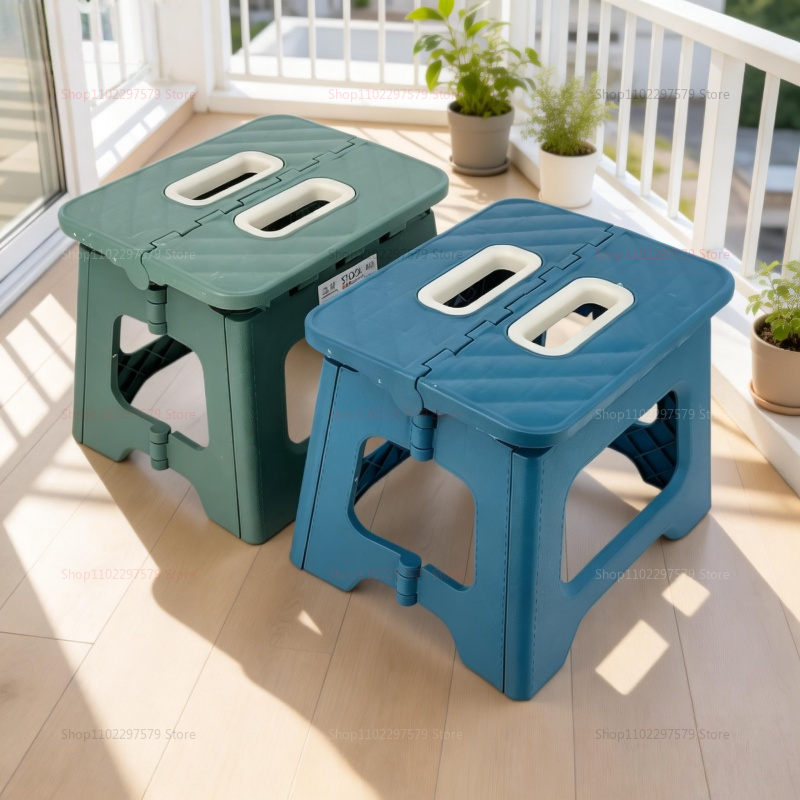 Outdoor Folding Stool Thickene - Kids Outdoor Chair Plastic ulasan dan harga