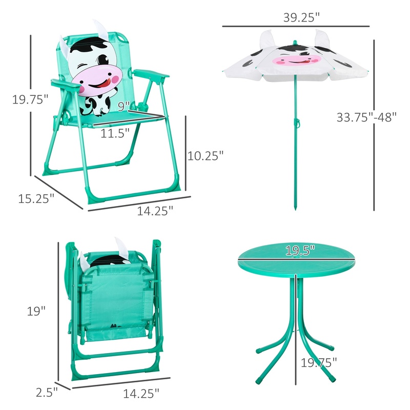 Outdoor Folding Kids Table and - Kids Outdoor Chair Plastic ulasan dan harga
