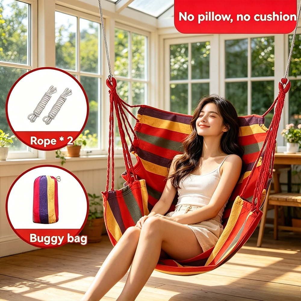 Hanging Chair Outdoor Hanging  - Kids Outdoor Hammock Swing ulasan dan harga