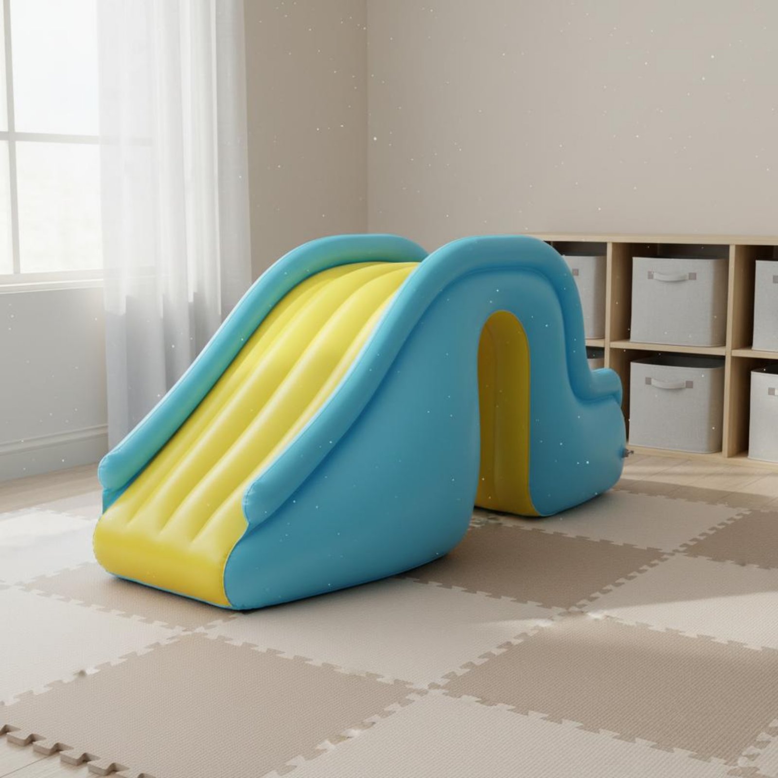 Inflatable Water Slide Indoor  - Kids Outdoor Climbing ulasan dan harga