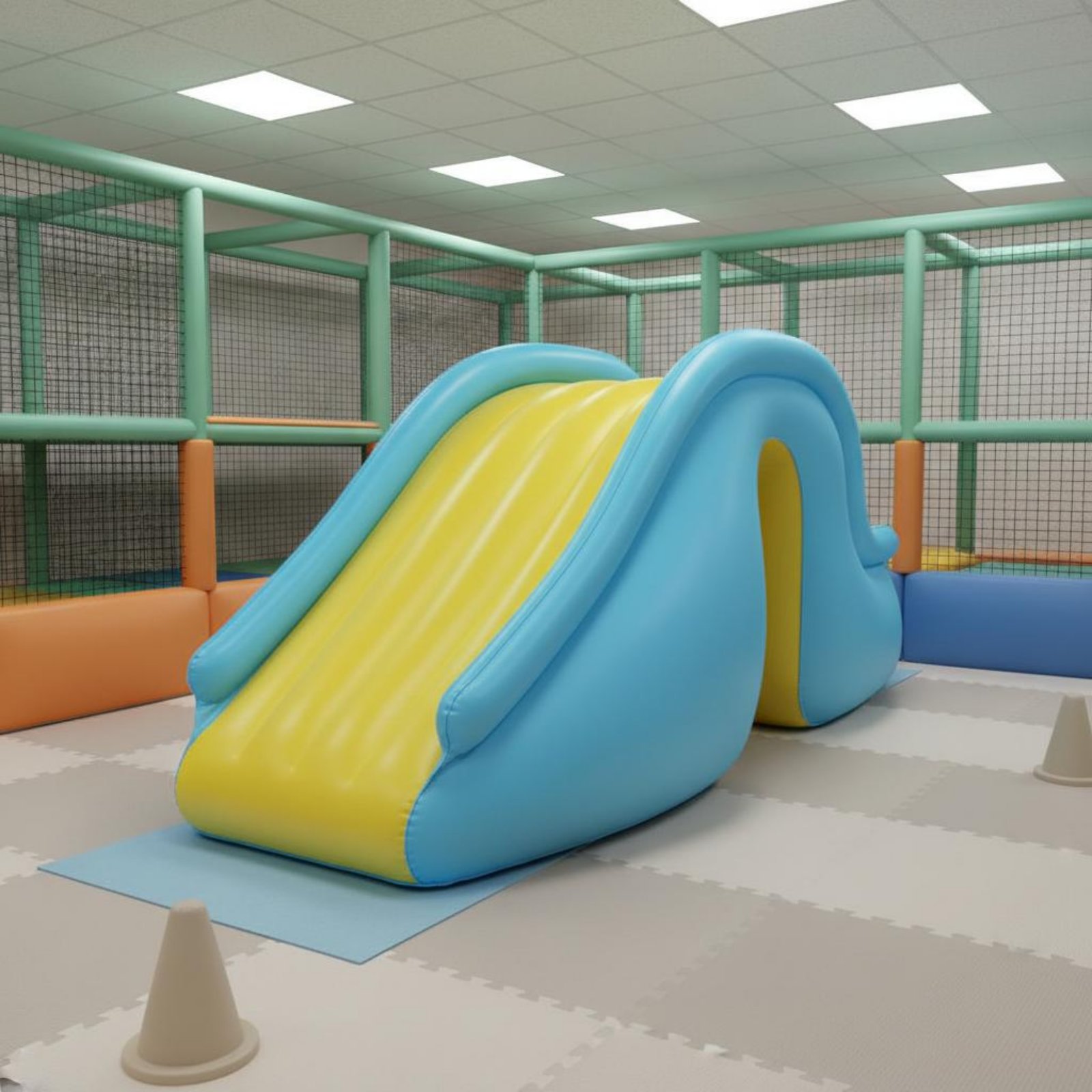Inflatable Water Slide Indoor  - Kids Outdoor Climbing ulasan dan harga