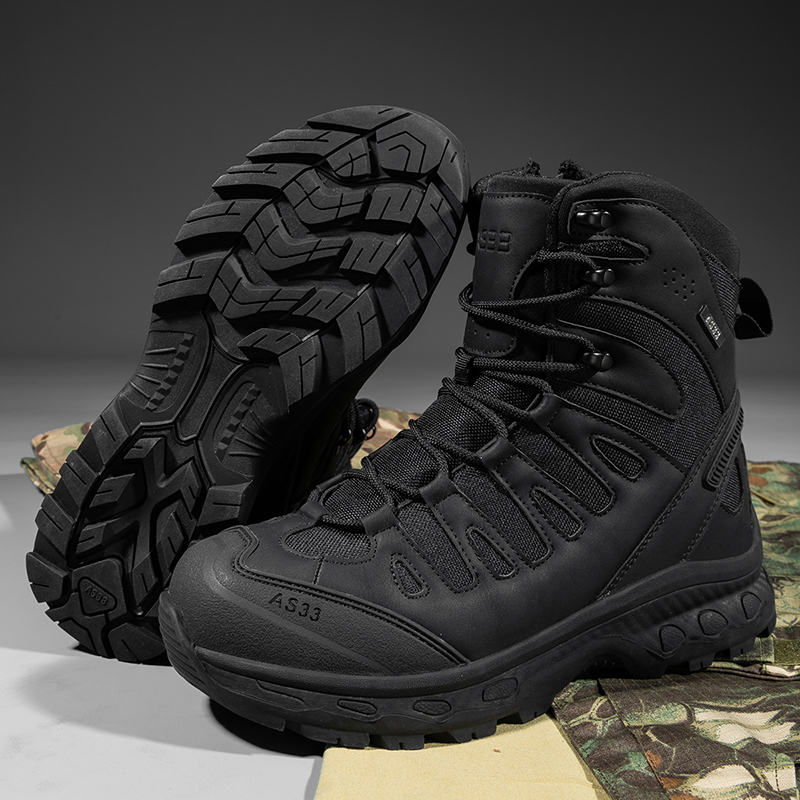 New Men Tactical Boots Militar - Kids Outdoor Climbing ulasan dan harga