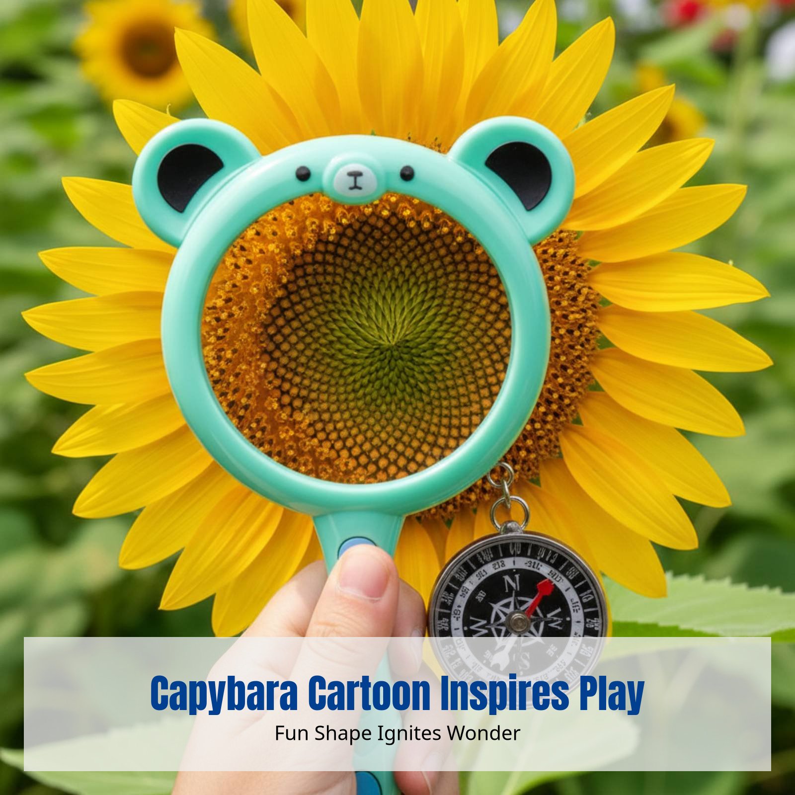 Capybara Cartoon Magnifier & C - Kids Outdoor Kit ulasan dan harga